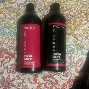 matrix total results Insta Cure shampoo and conditioner set 32oz ea